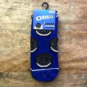 5/$20 NEW 2Pk Adult Black & White Cookie Socks